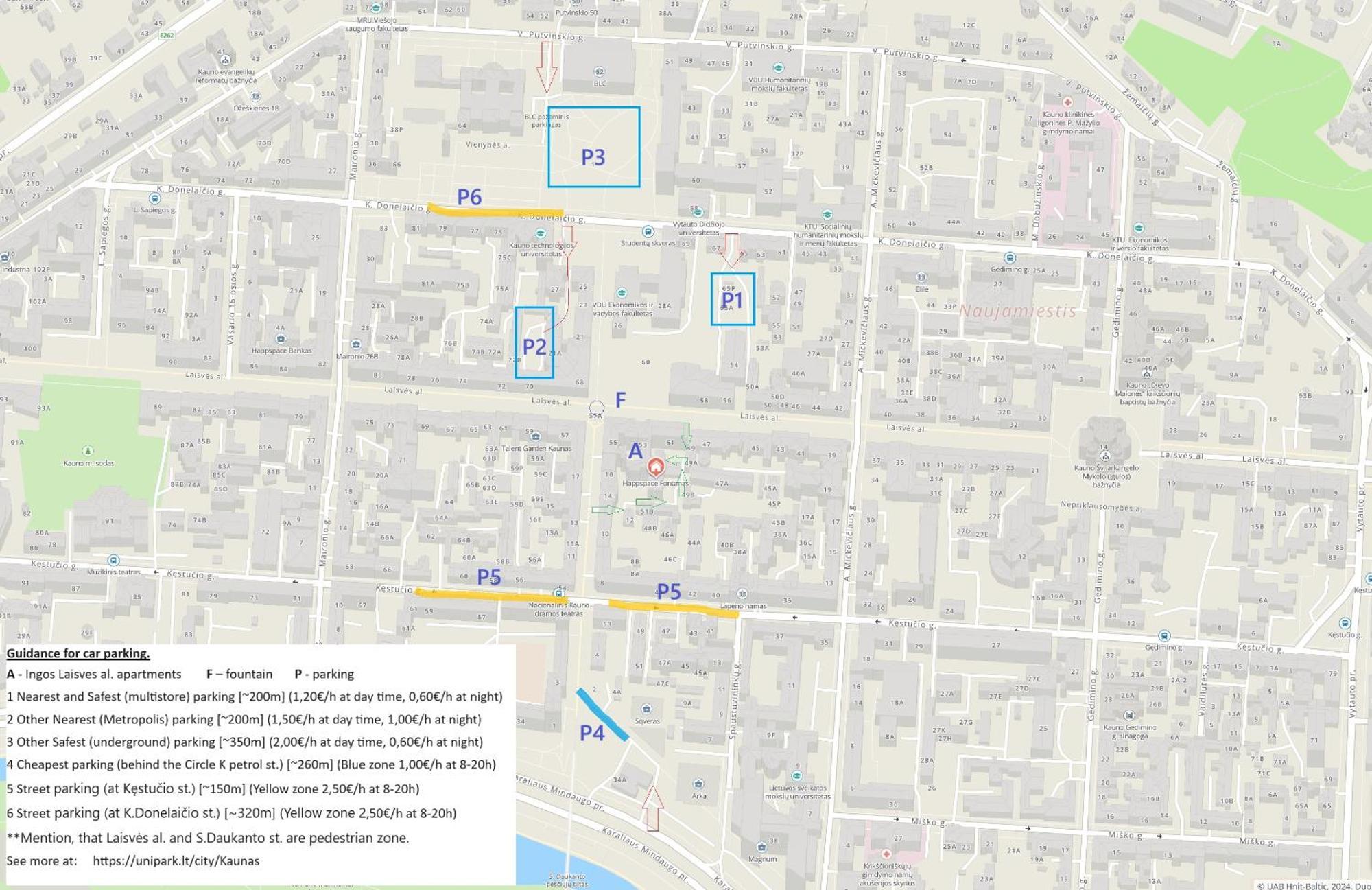 Ingos Laisves Al. Apartamentai Kaunas Buitenkant foto